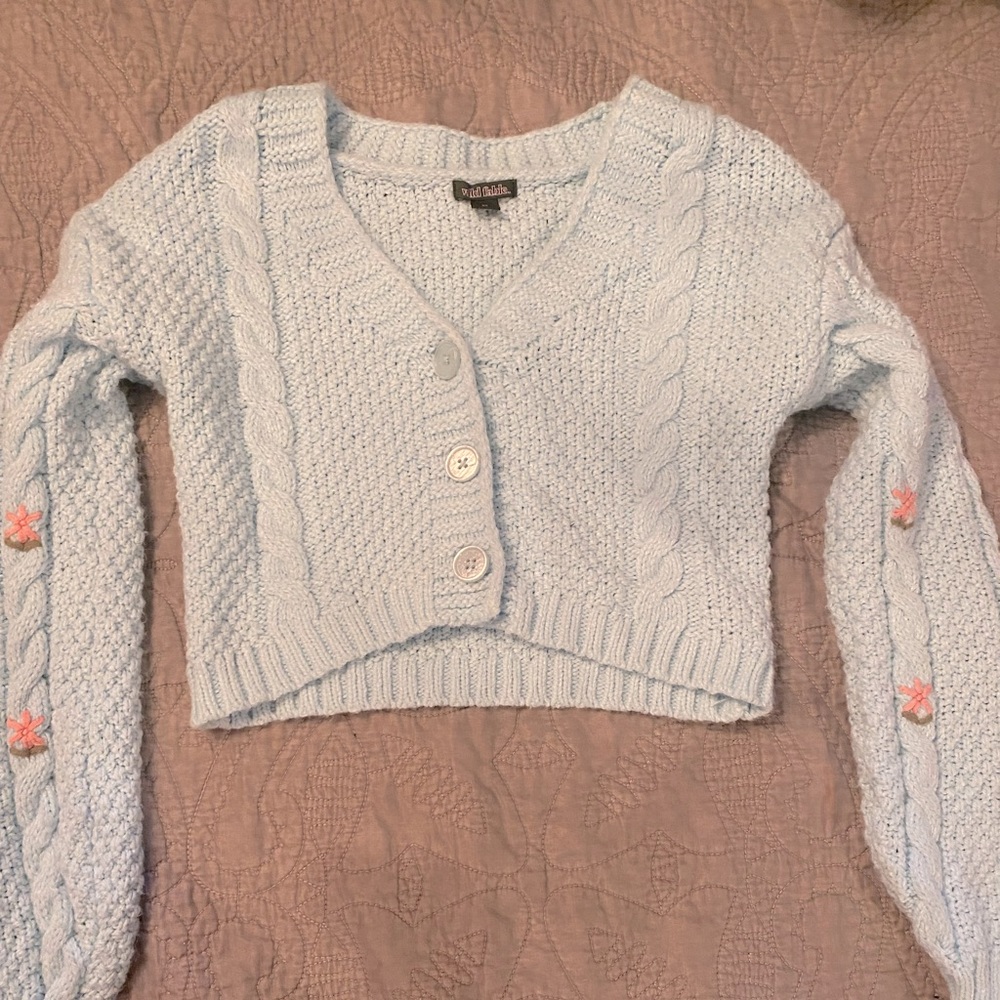 cropped sweater